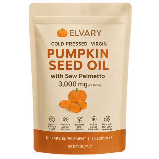Elvary® Pumpkin Seed Oil Softgels